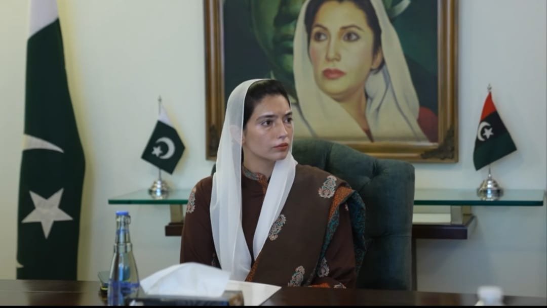 خاتونِ اول بی بی آصفہ بھٹو زرداری کو جناح پوسٹ گریجویٹ میڈیکل سینٹر میں مجوزہ جامع سٹروک سینٹر کے قیام کے وژن اور عملدرآمد کے لائحہ عمل بارے بریفنگ 1 خاتونِ اول بی بی آصفہ بھٹو زرداری کو جناح پوسٹ گریجویٹ میڈیکل سینٹر میں مجوزہ جامع سٹروک سینٹر کے قیام کے وژن اور عملدرآمد کے لائحہ عمل بارے بریفنگ