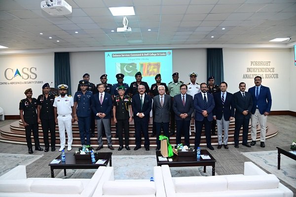 سی اے ایس ایس میں سری لنکن وفد کا دورہ، دفاعی تعاون اور جدید جنگی ٹیکنالوجیز پر تبادلہ خیال 1 سی اے ایس ایس میں سری لنکن وفد کا دورہ، دفاعی تعاون اور جدید جنگی ٹیکنالوجیز پر تبادلہ خیال