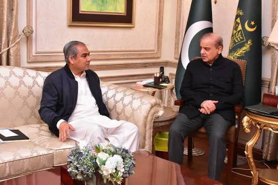 وزیراعظم سے وزیر داخلہ محسن نقوی کی ملاقات